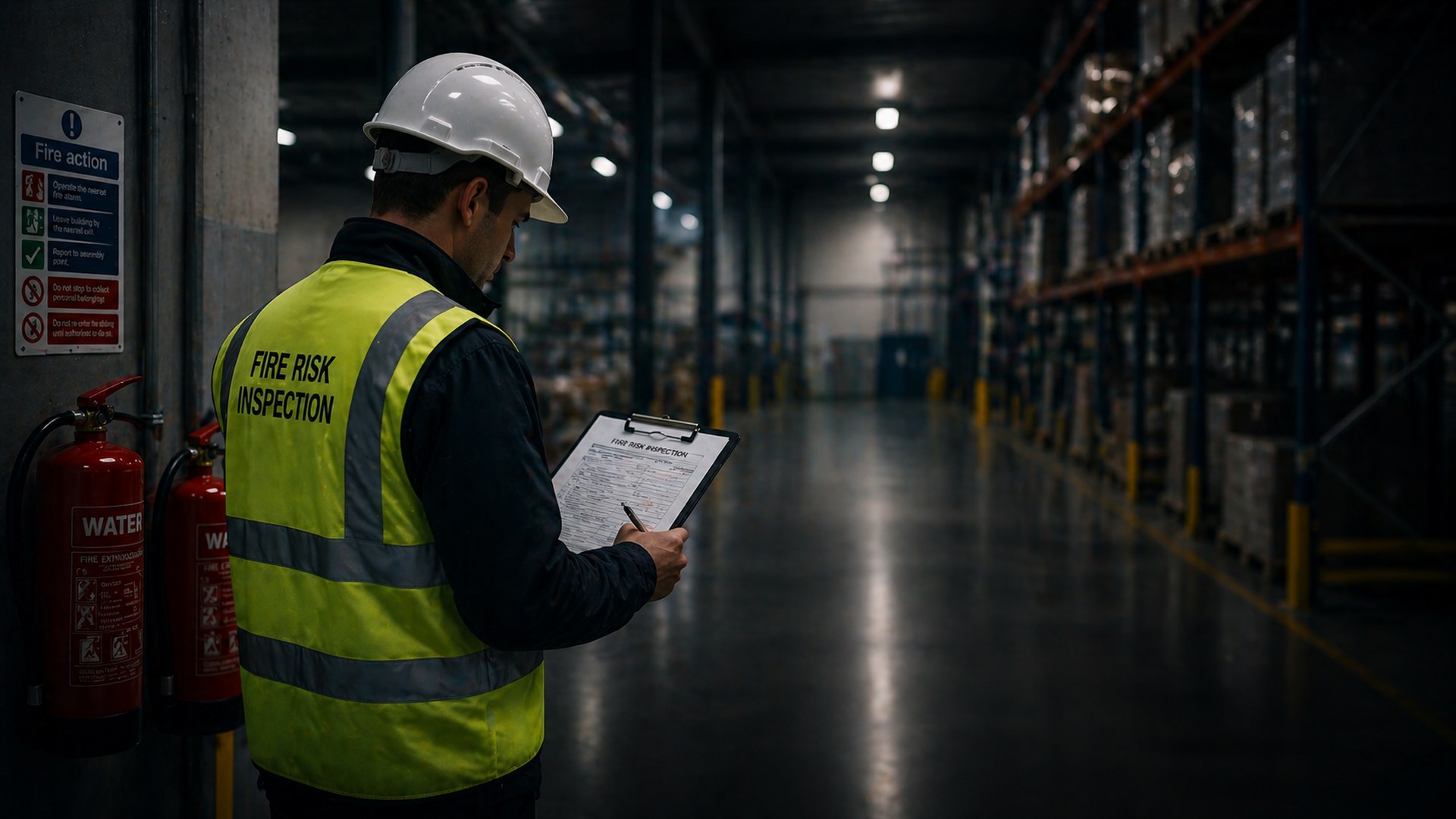 Fire risk assessment and compliance support