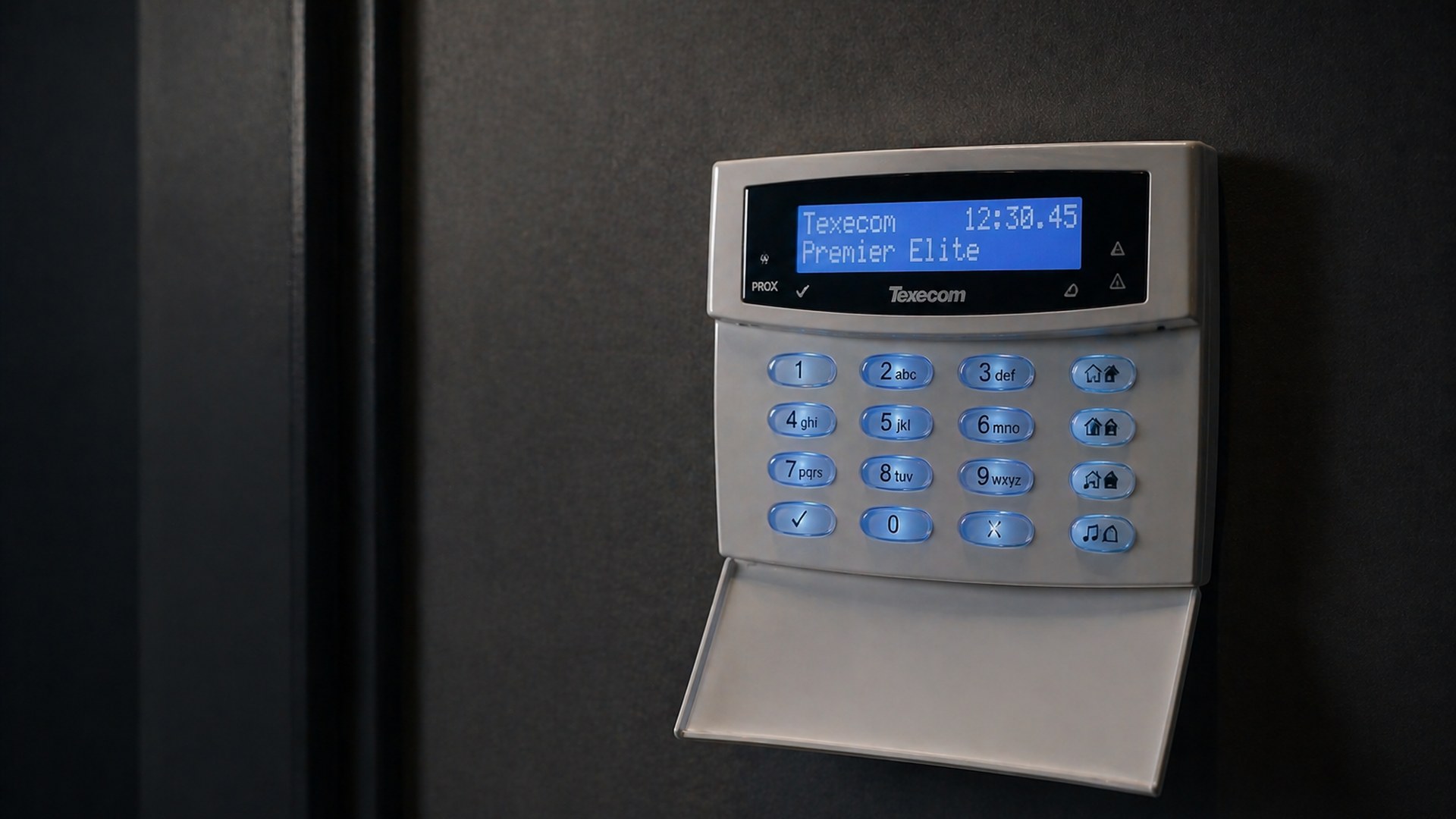 Commercial intruder alarm system